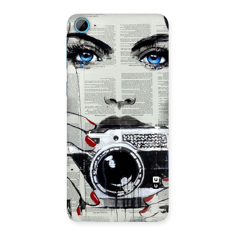 Paper Face Beauty Back Case for HTC Desire 826
