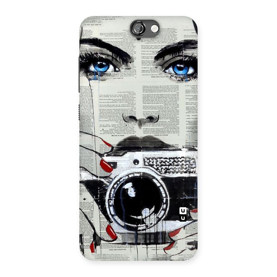 Paper Face Beauty Back Case for HTC One A9