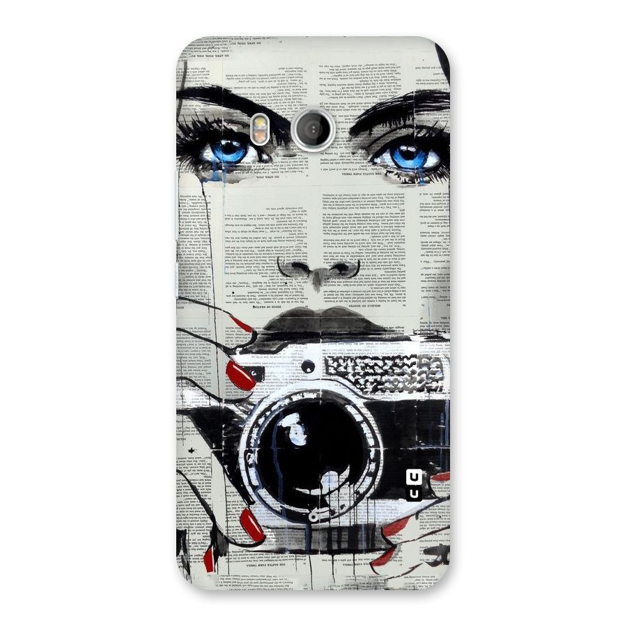Paper Face Beauty Back Case for HTC U11