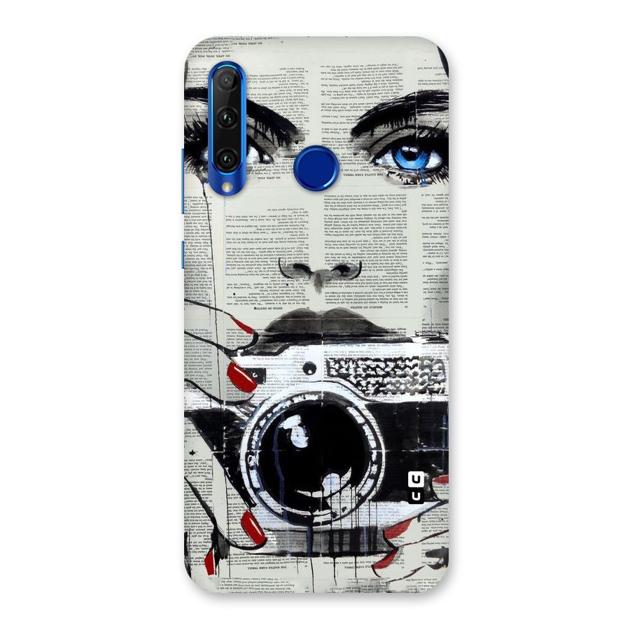 Paper Face Beauty Back Case for Honor 20i