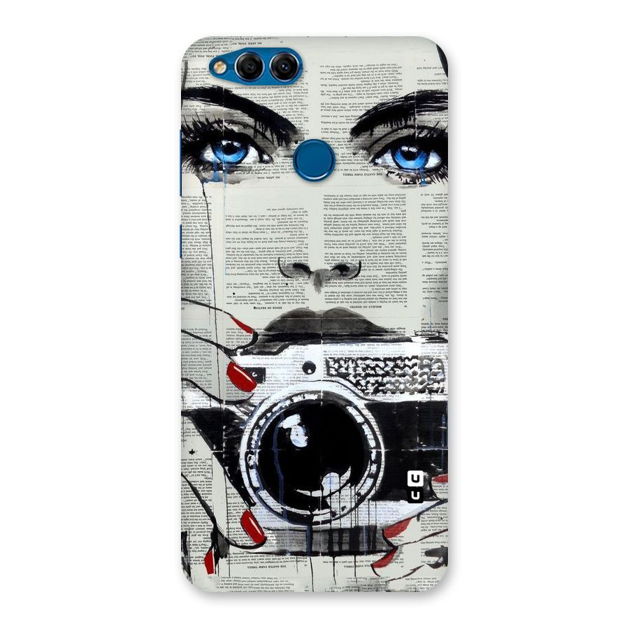 Paper Face Beauty Back Case for Honor 7X