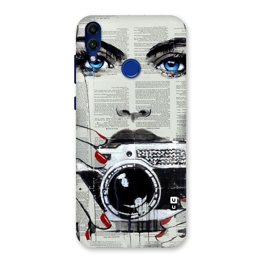 Paper Face Beauty Back Case for Honor 8C