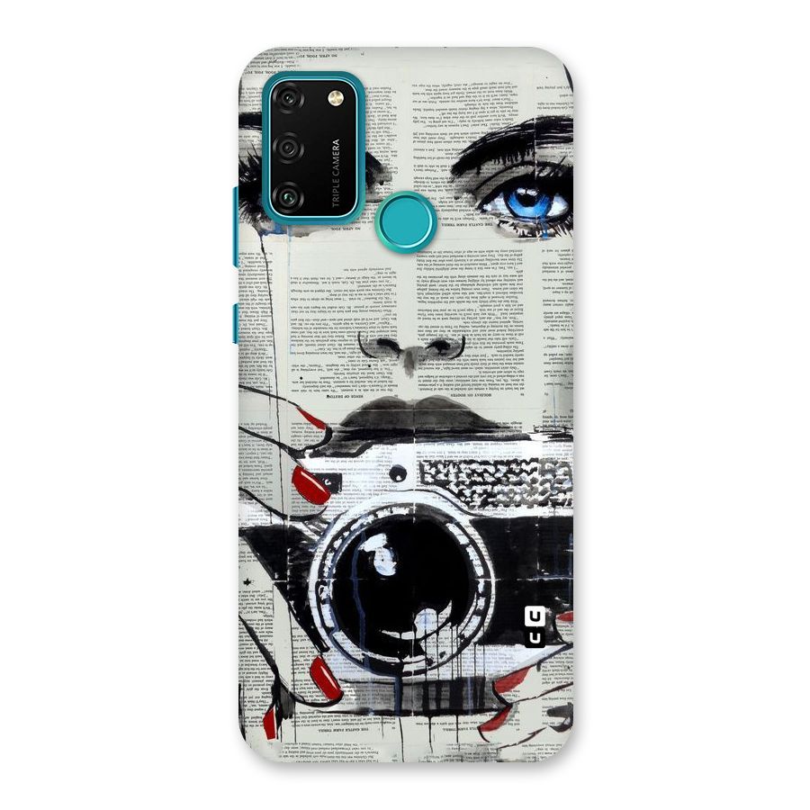 Paper Face Beauty Back Case for Honor 9A