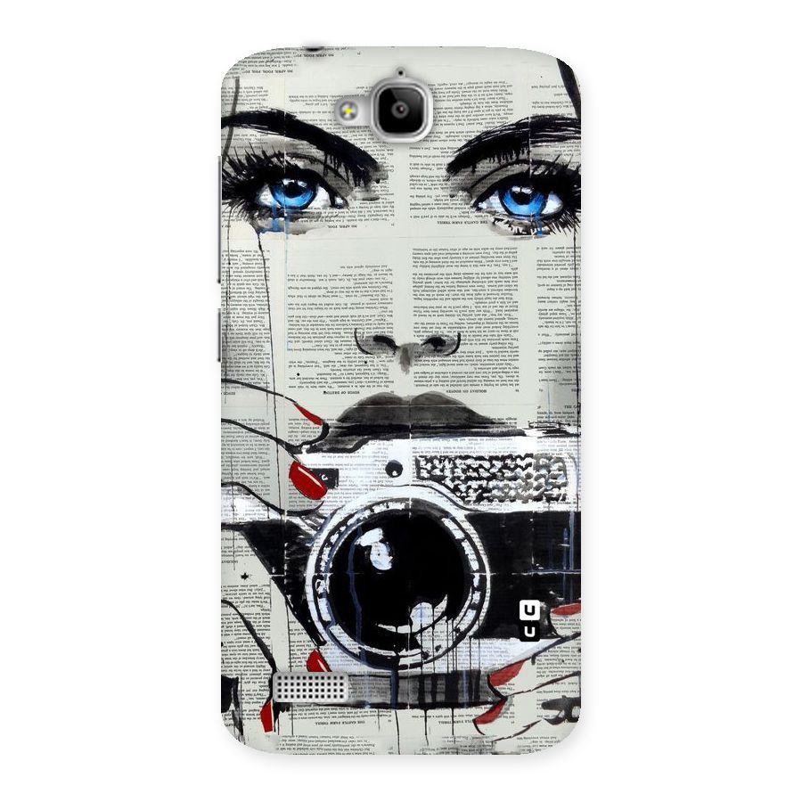 Paper Face Beauty Back Case for Honor Holly