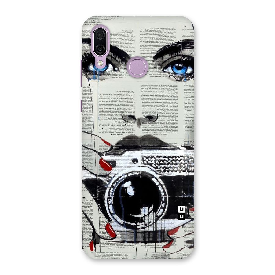 Paper Face Beauty Back Case for Honor Play