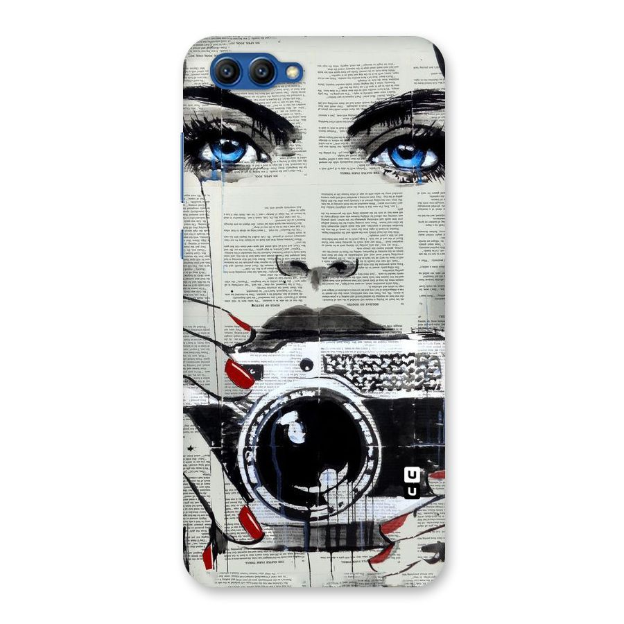 Paper Face Beauty Back Case for Honor View 10