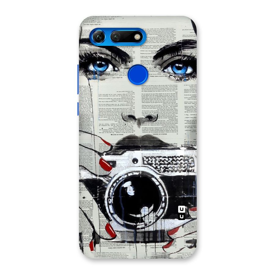 Paper Face Beauty Back Case for Honor View 20