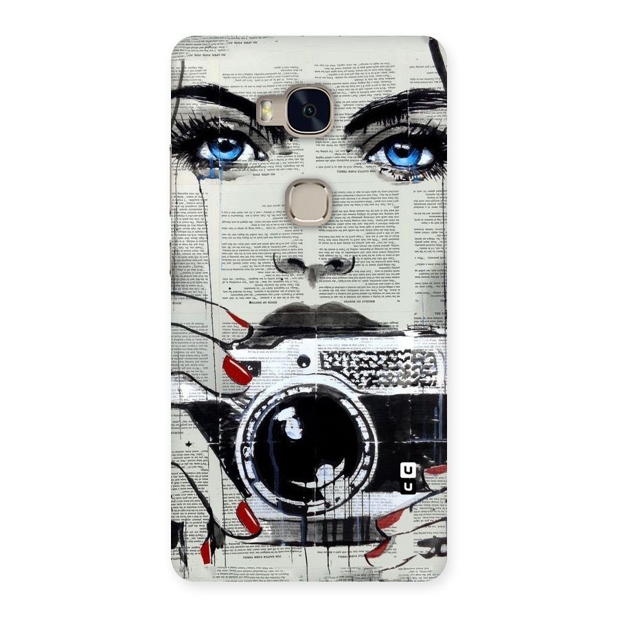 Paper Face Beauty Back Case for Huawei Honor 5X