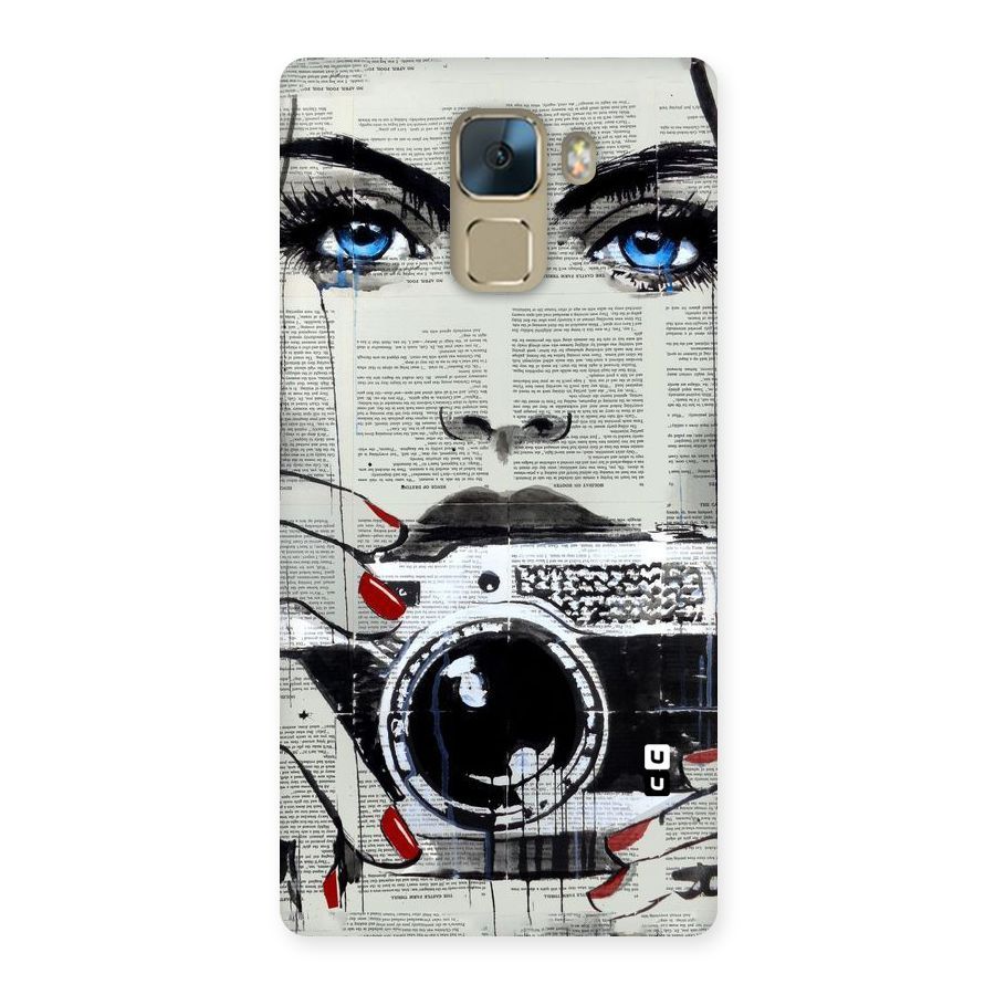 Paper Face Beauty Back Case for Huawei Honor 7