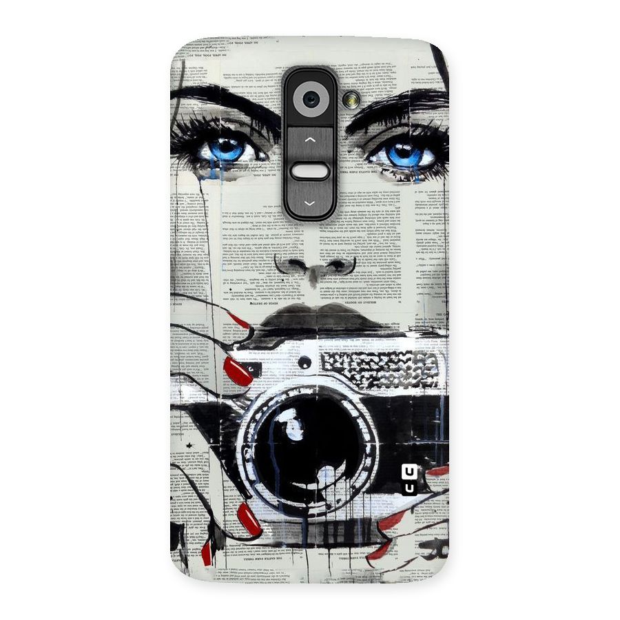 Paper Face Beauty Back Case for LG G2