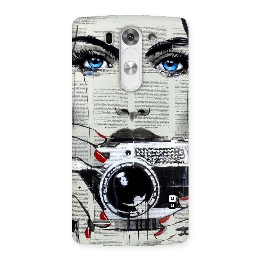 Paper Face Beauty Back Case for LG G3 Mini
