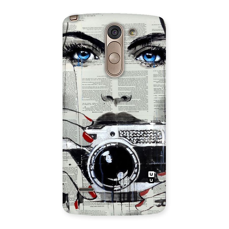 Paper Face Beauty Back Case for LG G3 Stylus