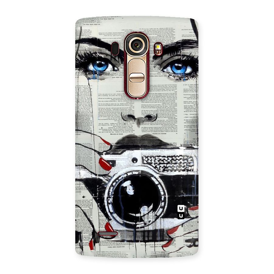Paper Face Beauty Back Case for LG G4
