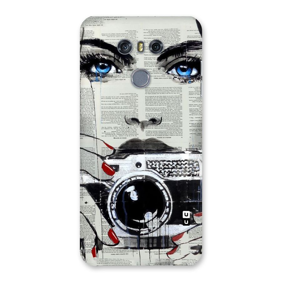 Paper Face Beauty Back Case for LG G6