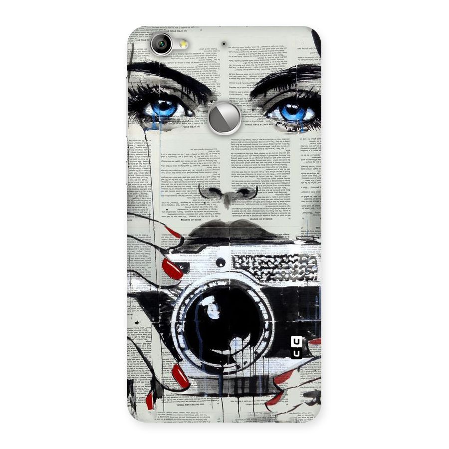 Paper Face Beauty Back Case for LeTV Le 1s