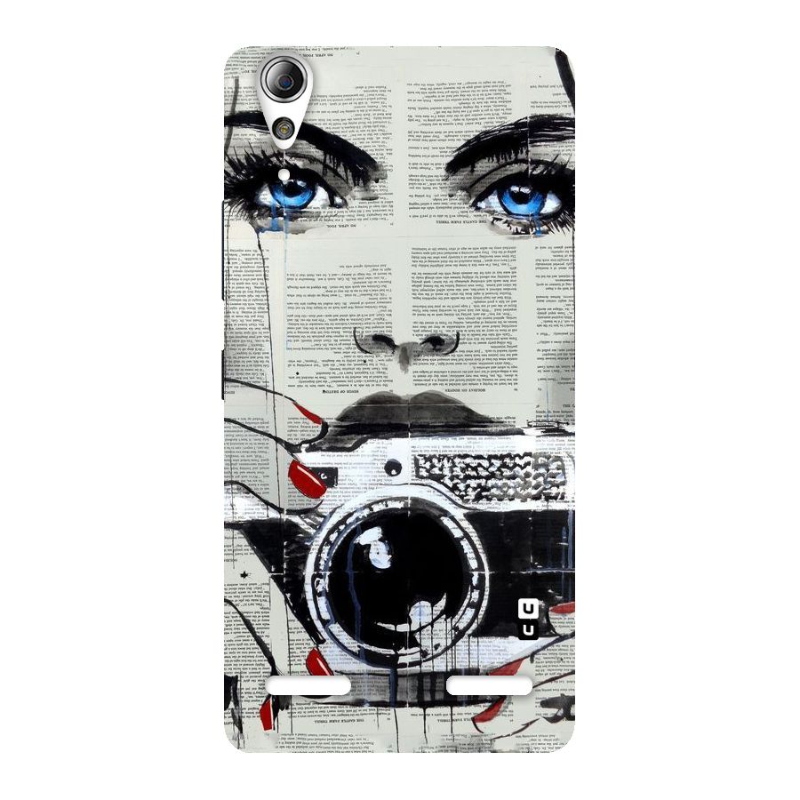 Paper Face Beauty Back Case for Lenovo A6000