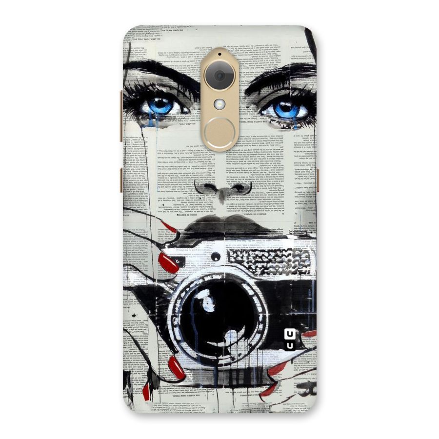 Paper Face Beauty Back Case for Lenovo K8