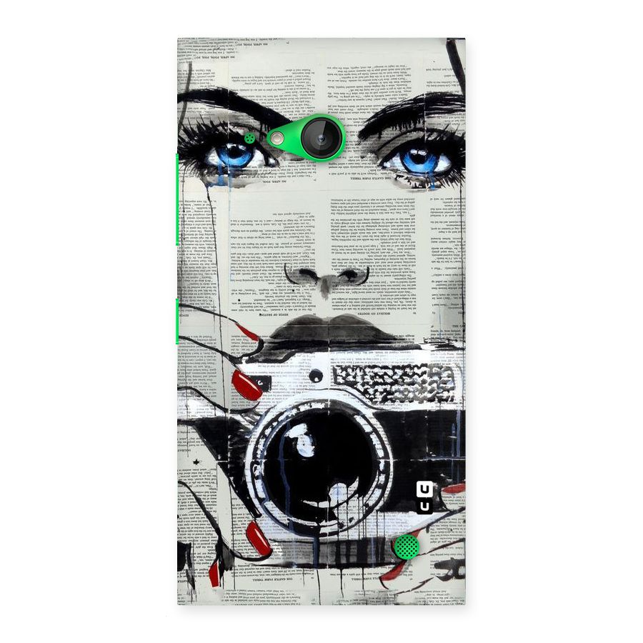 Paper Face Beauty Back Case for Lumia 730