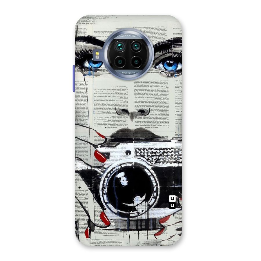 Paper Face Beauty Back Case for Mi 10i