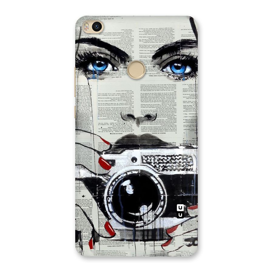 Paper Face Beauty Back Case for Mi Max 2