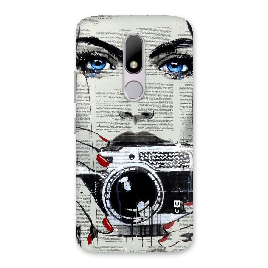 Paper Face Beauty Back Case for Moto M