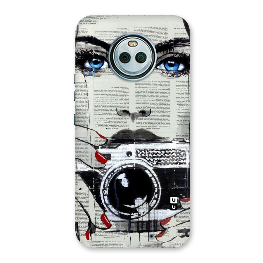 Paper Face Beauty Back Case for Moto X4