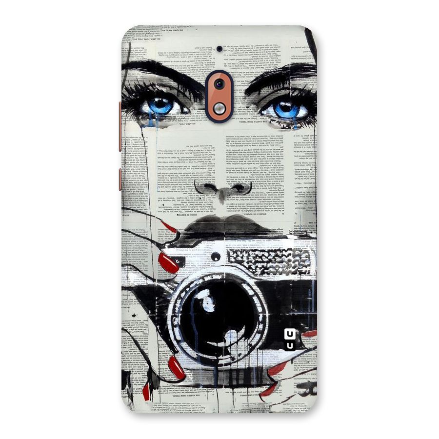 Paper Face Beauty Back Case for Nokia 2.1