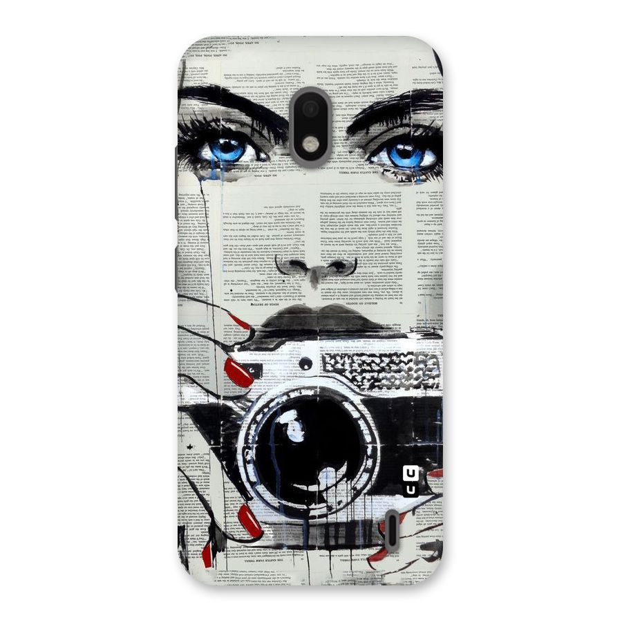 Paper Face Beauty Back Case for Nokia 2.2