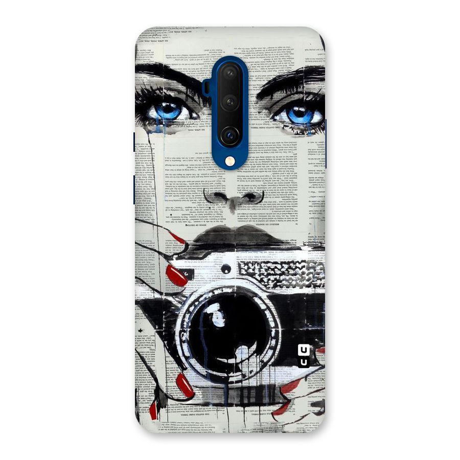 Paper Face Beauty Back Case for OnePlus 7T Pro