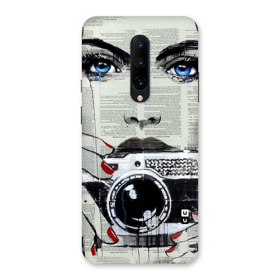 Paper Face Beauty Back Case for OnePlus 7 Pro