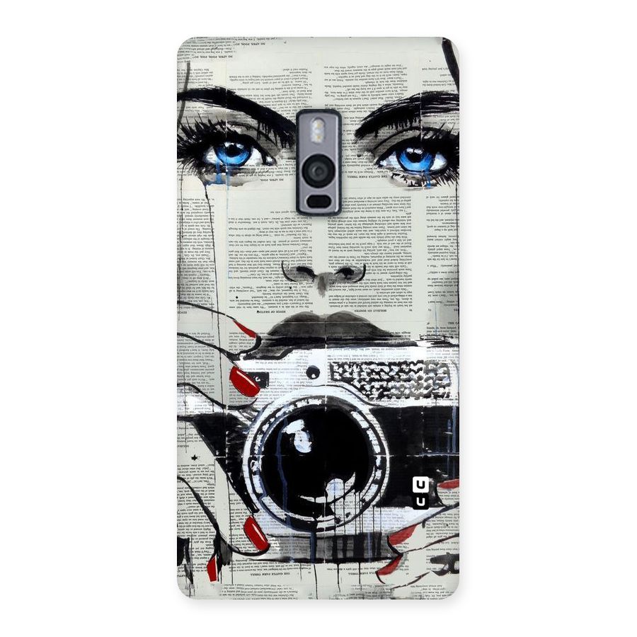 Paper Face Beauty Back Case for OnePlus Two