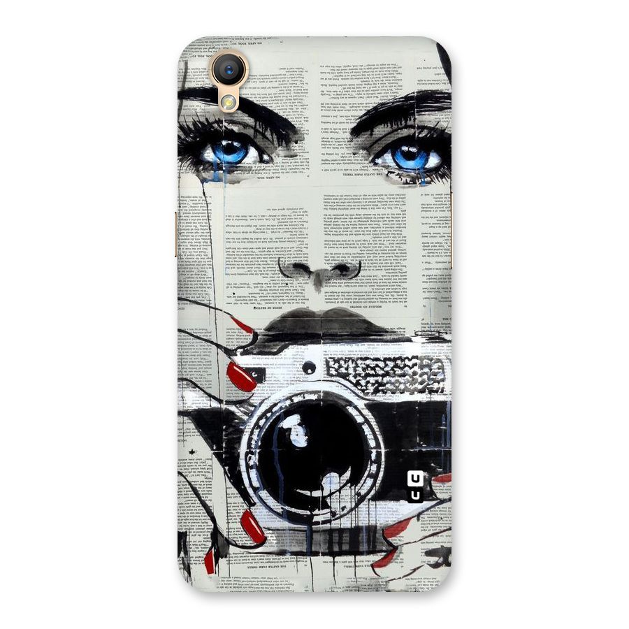 Paper Face Beauty Back Case for Oppo A37