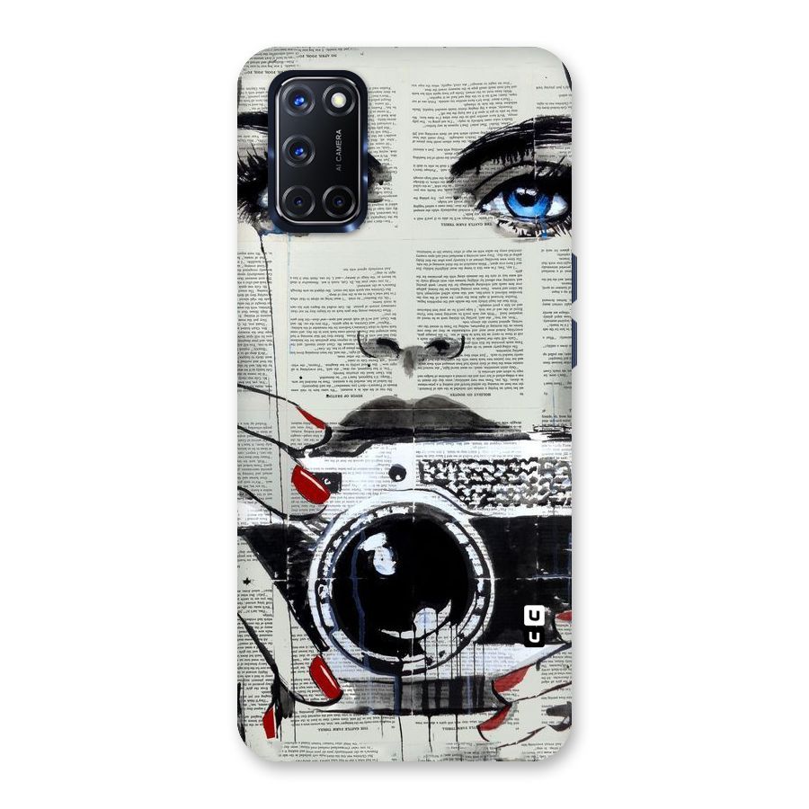 Paper Face Beauty Back Case for Oppo A52