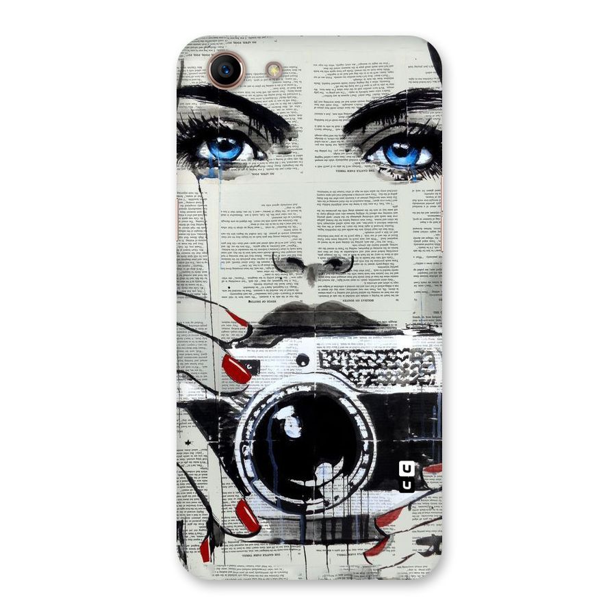Paper Face Beauty Back Case for Oppo A83 (2018)