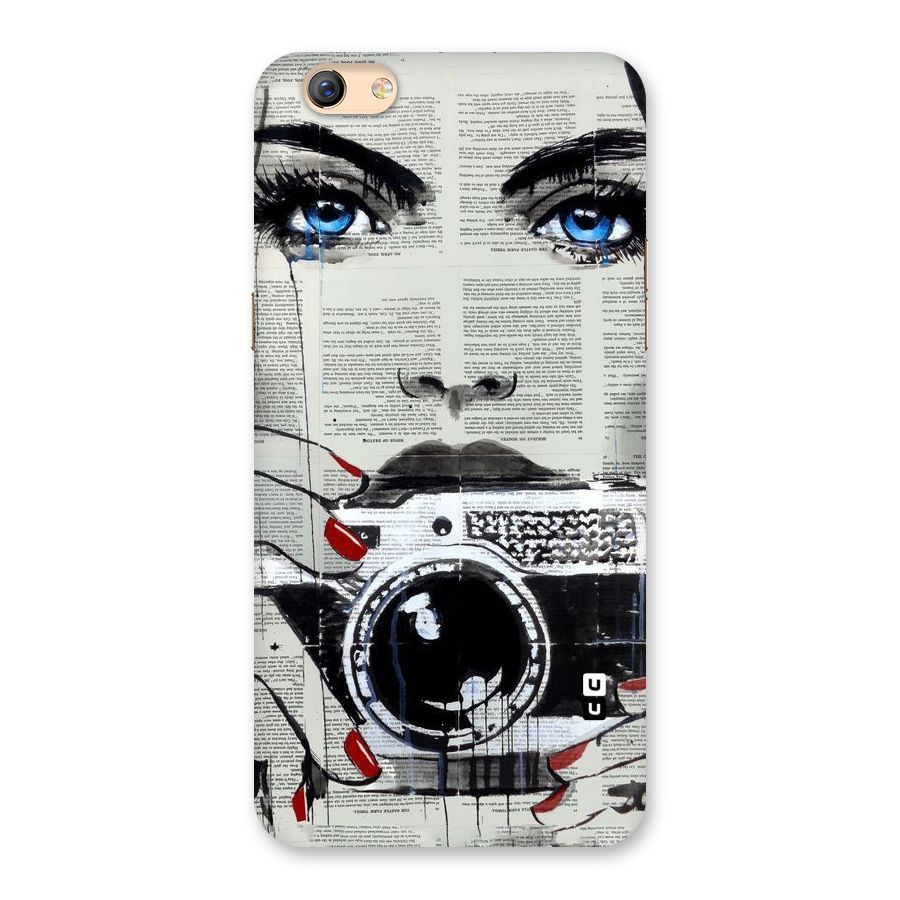 Paper Face Beauty Back Case for Oppo F3 Plus