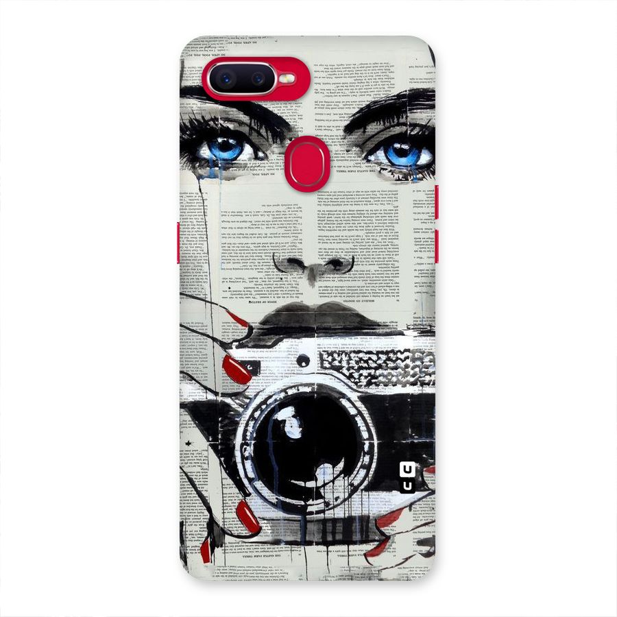Paper Face Beauty Back Case for Oppo F9 Pro