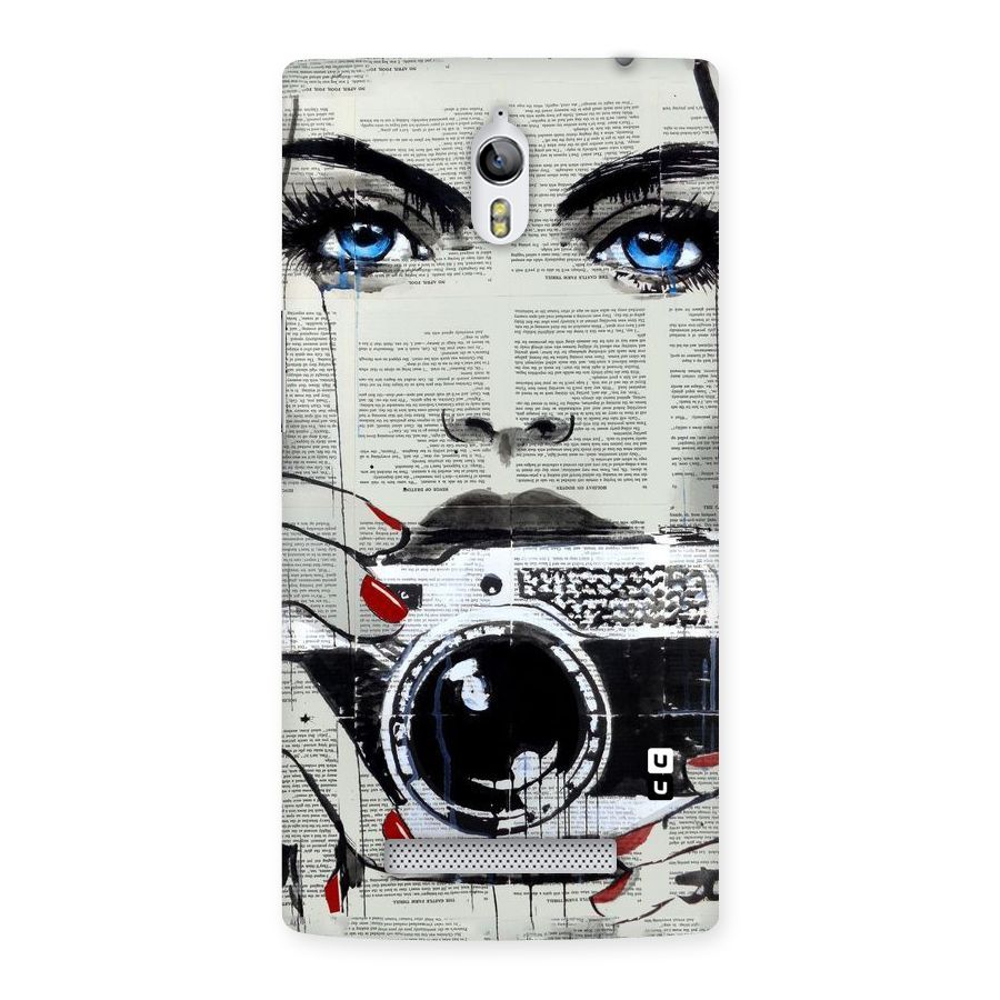 Paper Face Beauty Back Case for Oppo Find 7