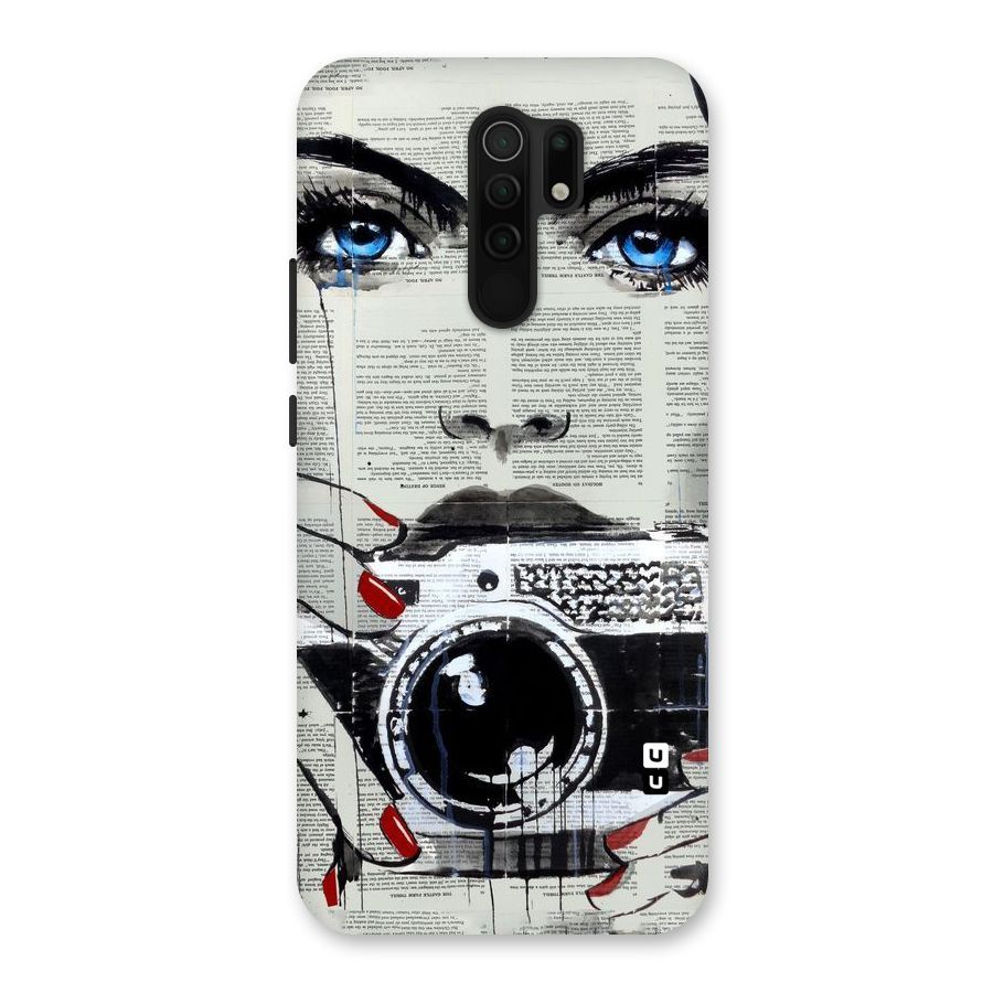 Paper Face Beauty Back Case for Poco M2