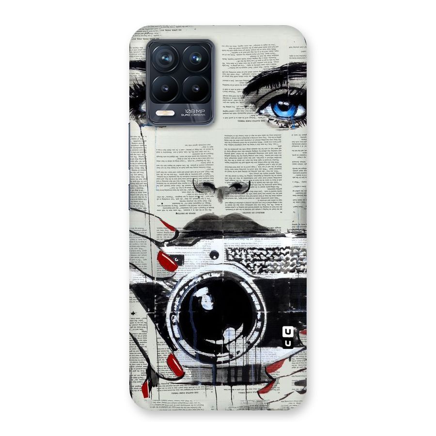 Paper Face Beauty Back Case for Realme 8 Pro