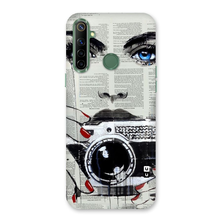 Paper Face Beauty Back Case for Realme Narzo 10