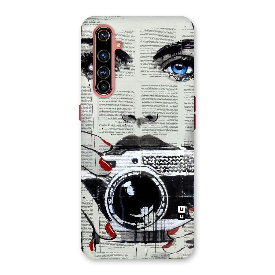 Paper Face Beauty Back Case for Realme X50 Pro