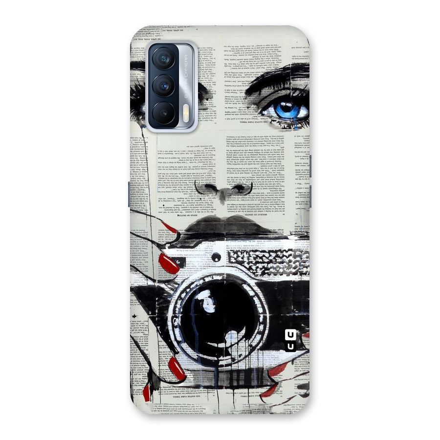 Paper Face Beauty Back Case for Realme X7