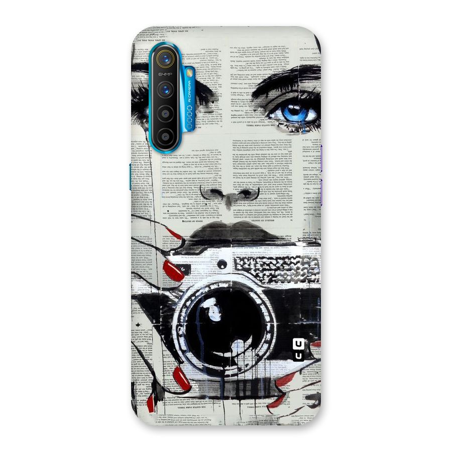 Paper Face Beauty Back Case for Realme XT