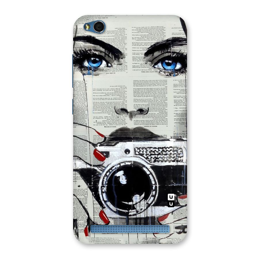 Paper Face Beauty Back Case for Redmi 5A