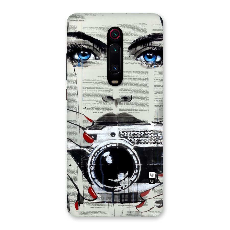 Paper Face Beauty Back Case for Redmi K20
