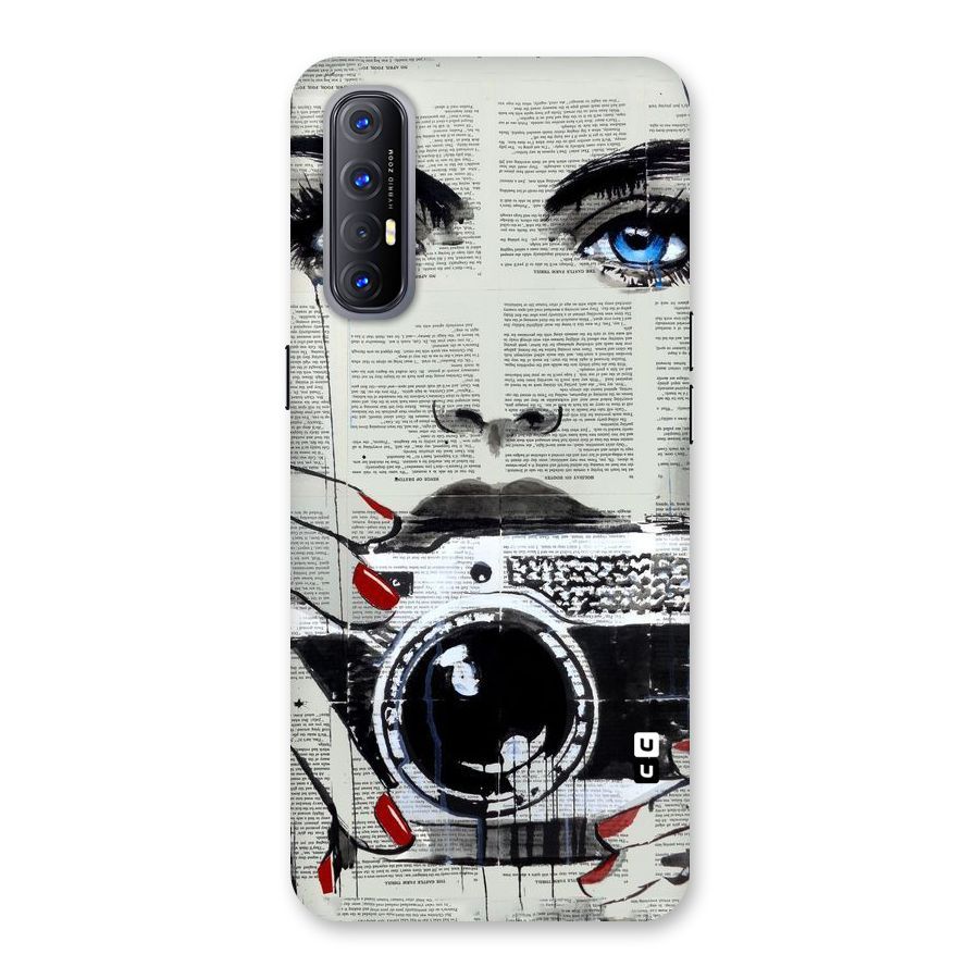 Paper Face Beauty Back Case for Reno3 Pro