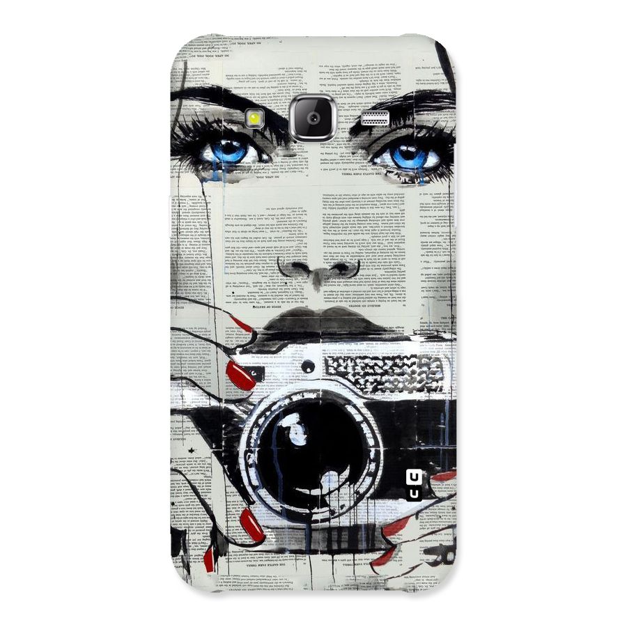 Paper Face Beauty Back Case for Samsung Galaxy J2 Prime