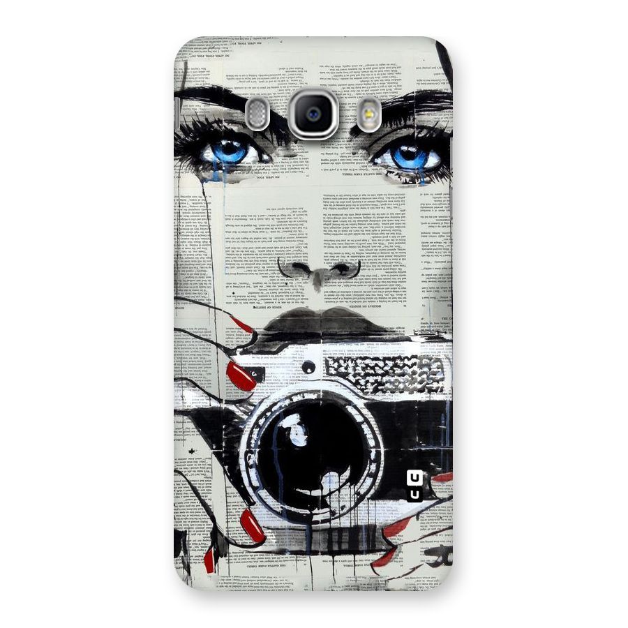 Paper Face Beauty Back Case for Samsung Galaxy J5 2016
