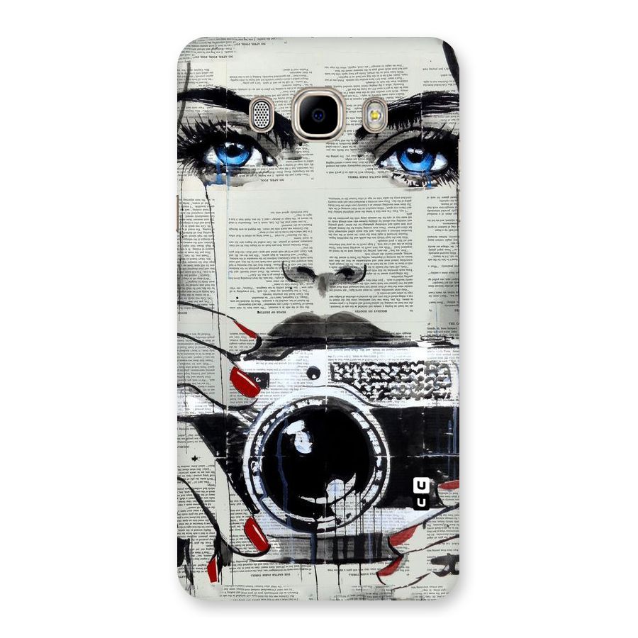 Paper Face Beauty Back Case for Samsung Galaxy J7 2016