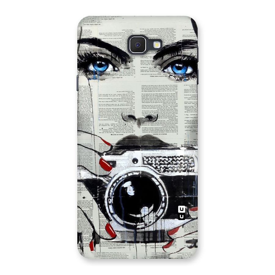 Paper Face Beauty Back Case for Samsung Galaxy J7 Prime
